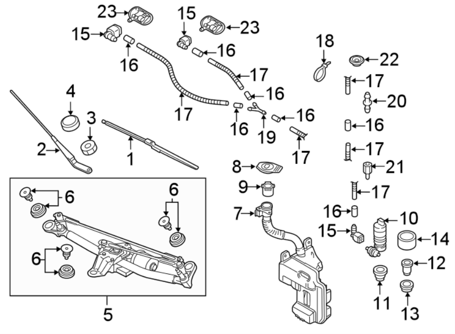 6WINDSHIELD. WIPER & WASHER COMPONENTS.https://images.simplepart.com/images/parts/motor/fullsize/1312518.png