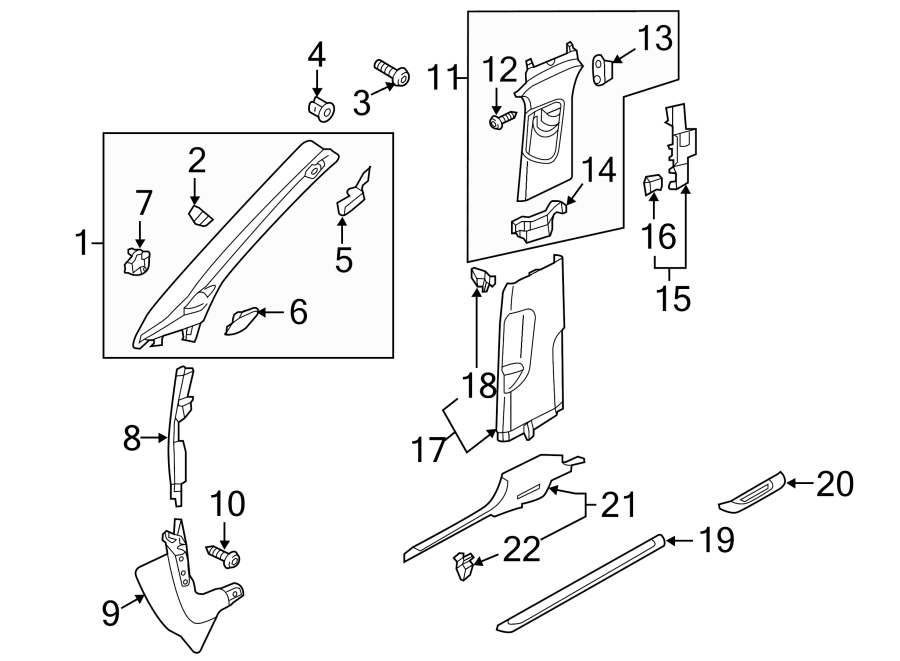 12PILLARS. ROCKER & FLOOR. INTERIOR TRIM.https://images.simplepart.com/images/parts/motor/fullsize/1312720.png