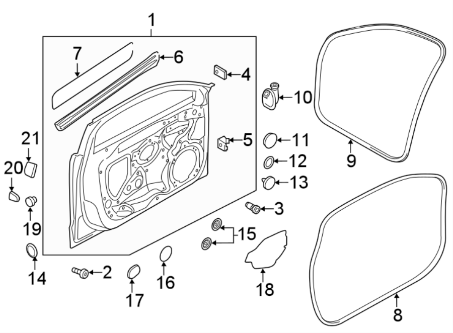 19FRONT DOOR. DOOR & COMPONENTS.https://images.simplepart.com/images/parts/motor/fullsize/1312727.png