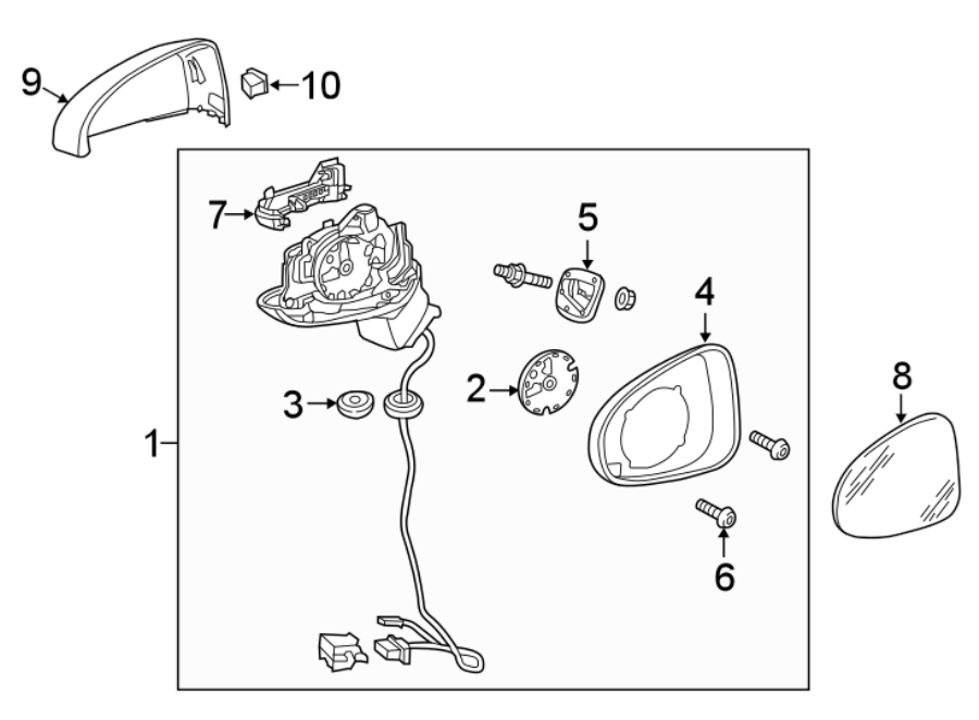 9FRONT DOOR. OUTSIDE MIRRORS.https://images.simplepart.com/images/parts/motor/fullsize/1312737.png