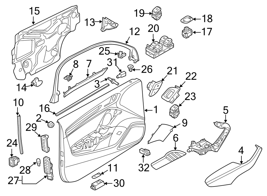 30Front door. Interior trim.https://images.simplepart.com/images/parts/motor/fullsize/1312750.png