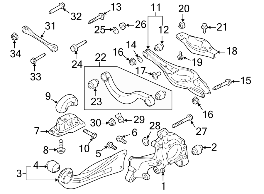 7Rear suspension. Suspension components.https://images.simplepart.com/images/parts/motor/fullsize/1312850.png