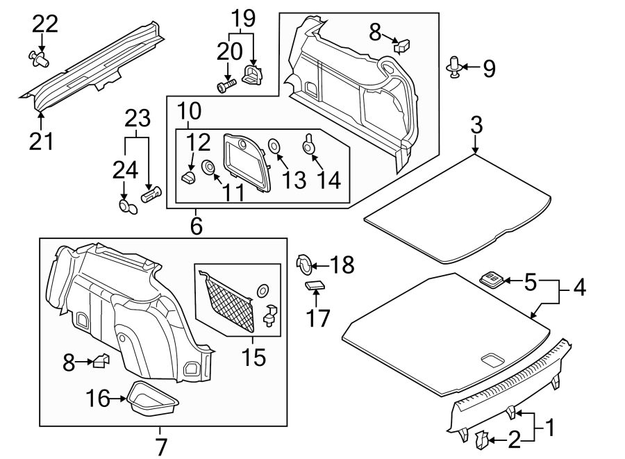 12Rear body & floor. Interior trim.https://images.simplepart.com/images/parts/motor/fullsize/1312915.png