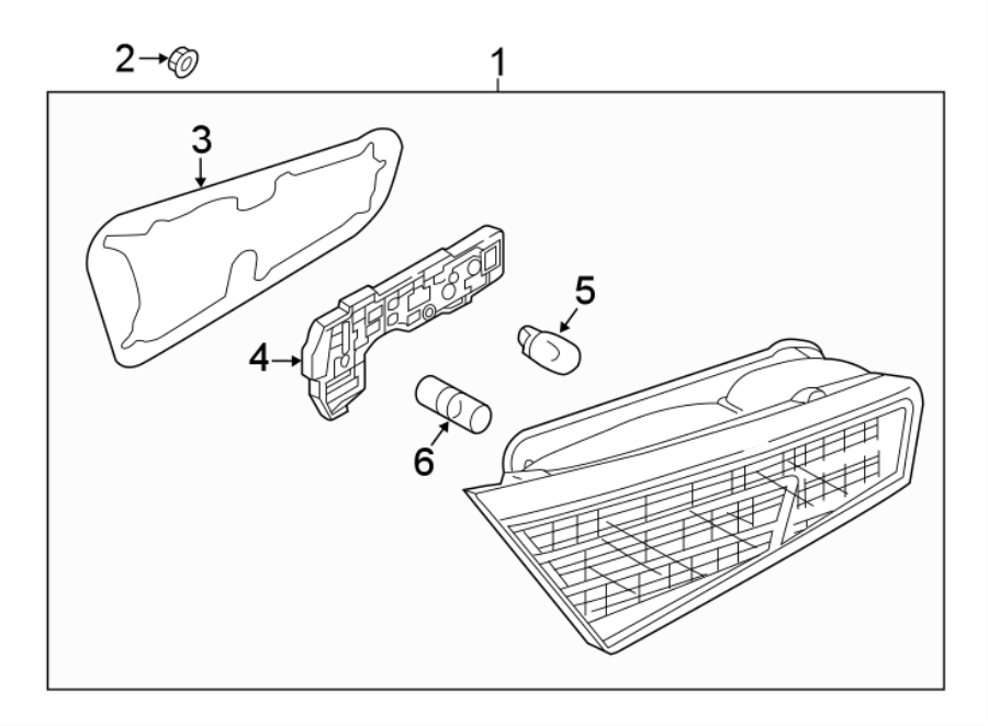 6Rear lamps. Backup lamps.https://images.simplepart.com/images/parts/motor/fullsize/1312953.png