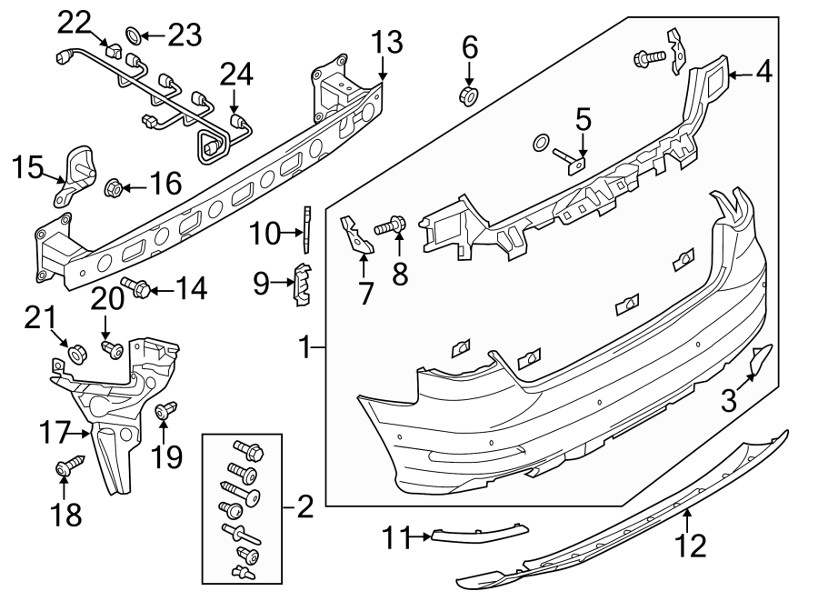 1REAR BUMPER. BUMPER & COMPONENTS.https://images.simplepart.com/images/parts/motor/fullsize/1312965.png