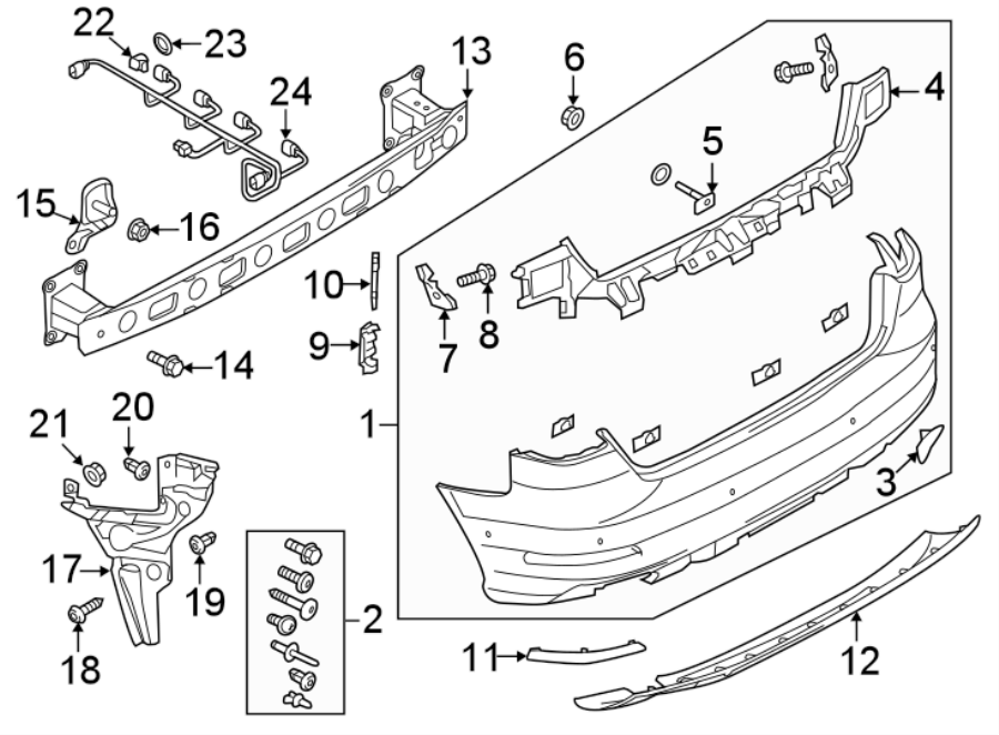 3REAR BUMPER. BUMPER & COMPONENTS.https://images.simplepart.com/images/parts/motor/fullsize/1312975.png