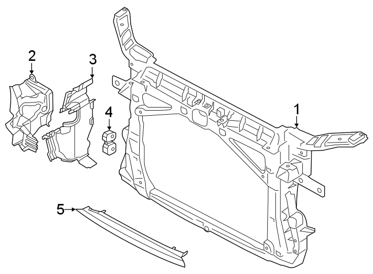 4Radiator support.https://images.simplepart.com/images/parts/motor/fullsize/1313070.png