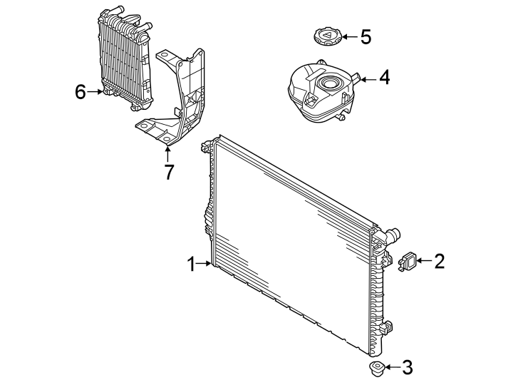 4Radiator & components.https://images.simplepart.com/images/parts/motor/fullsize/1313120.png