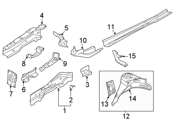 11Fender. Structural components & rails.https://images.simplepart.com/images/parts/motor/fullsize/1313187.png