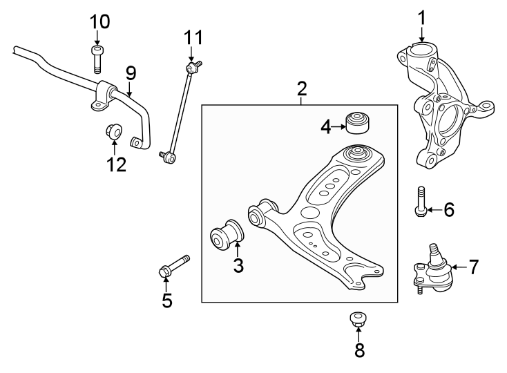 2Front suspension. Suspension components.https://images.simplepart.com/images/parts/motor/fullsize/1313395.png