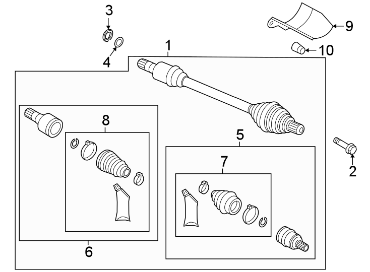 1Front suspension. Drive axles.https://images.simplepart.com/images/parts/motor/fullsize/1313405.png