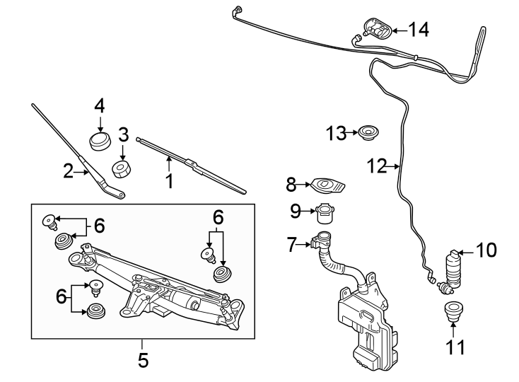 7Windshield. Wiper & washer components.https://images.simplepart.com/images/parts/motor/fullsize/1313445.png