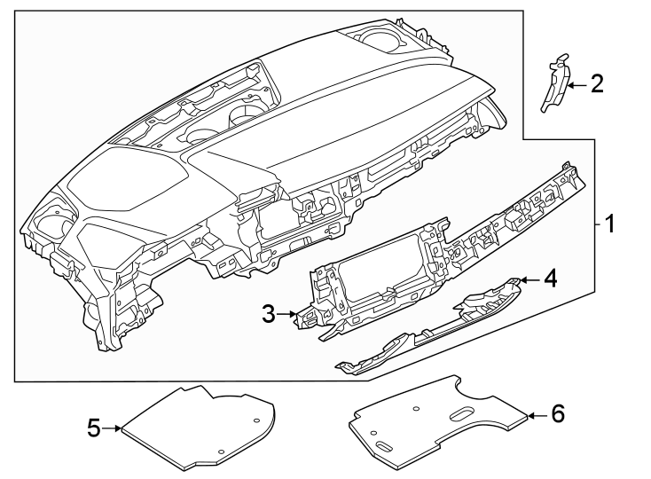 1Instrument panel.https://images.simplepart.com/images/parts/motor/fullsize/1313460.png