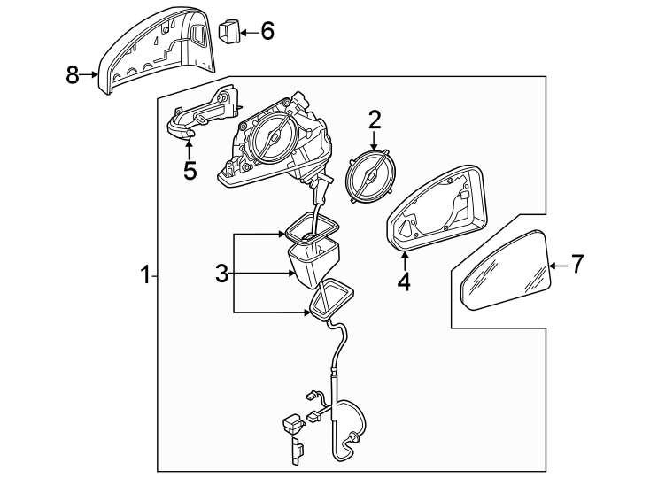 1Front door. Outside mirrors.https://images.simplepart.com/images/parts/motor/fullsize/1313635.png