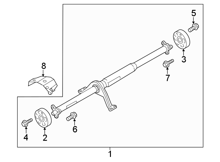 1Rear suspension. Drive shaft.https://images.simplepart.com/images/parts/motor/fullsize/1313772.png