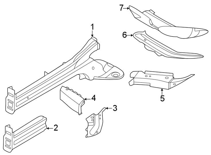 5Fender. Structural components & rails.https://images.simplepart.com/images/parts/motor/fullsize/1314140.png