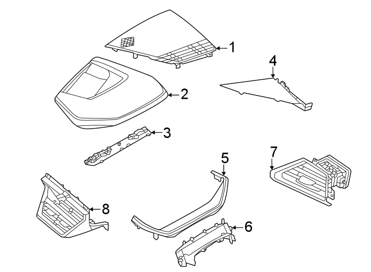 7Instrument panel components.https://images.simplepart.com/images/parts/motor/fullsize/1314415.png