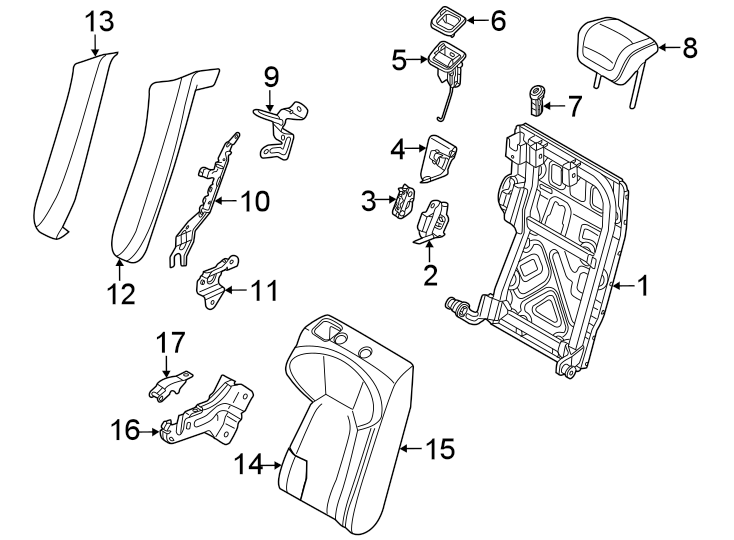 8Seats. Rear seat components.https://images.simplepart.com/images/parts/motor/fullsize/1314505.png