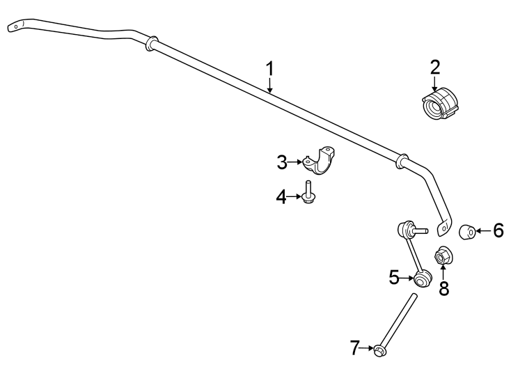 5Rear suspension. Stabilizer bar & components.https://images.simplepart.com/images/parts/motor/fullsize/1314680.png