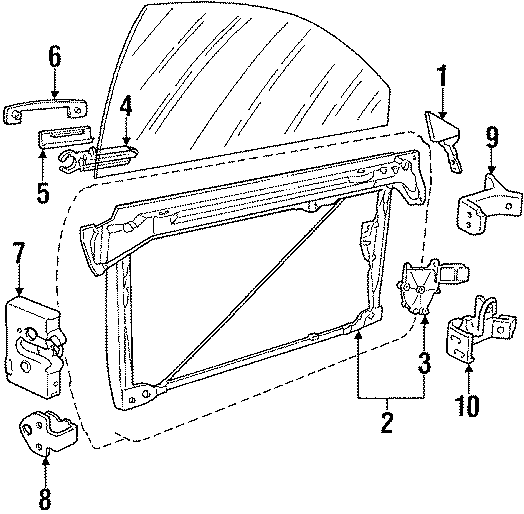 4FRONT DOOR. GLASS & HARDWARE.https://images.simplepart.com/images/parts/motor/fullsize/1315660.png