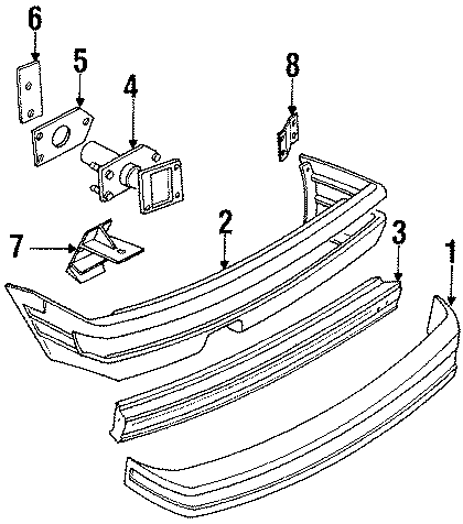 4REAR BUMPER. BUMPER & COMPONENTS.https://images.simplepart.com/images/parts/motor/fullsize/1315750.png