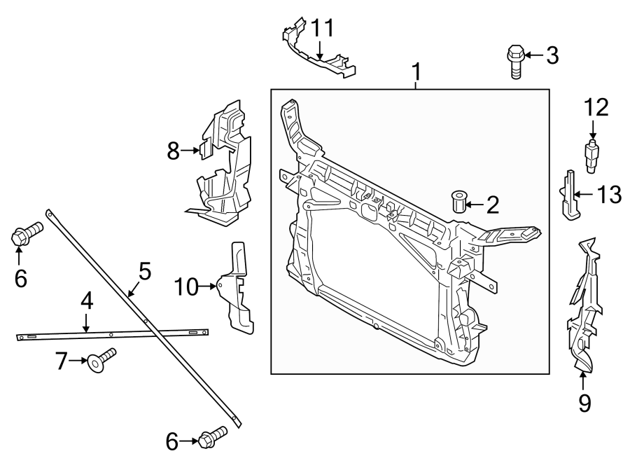 10RADIATOR SUPPORT.https://images.simplepart.com/images/parts/motor/fullsize/1316040.png