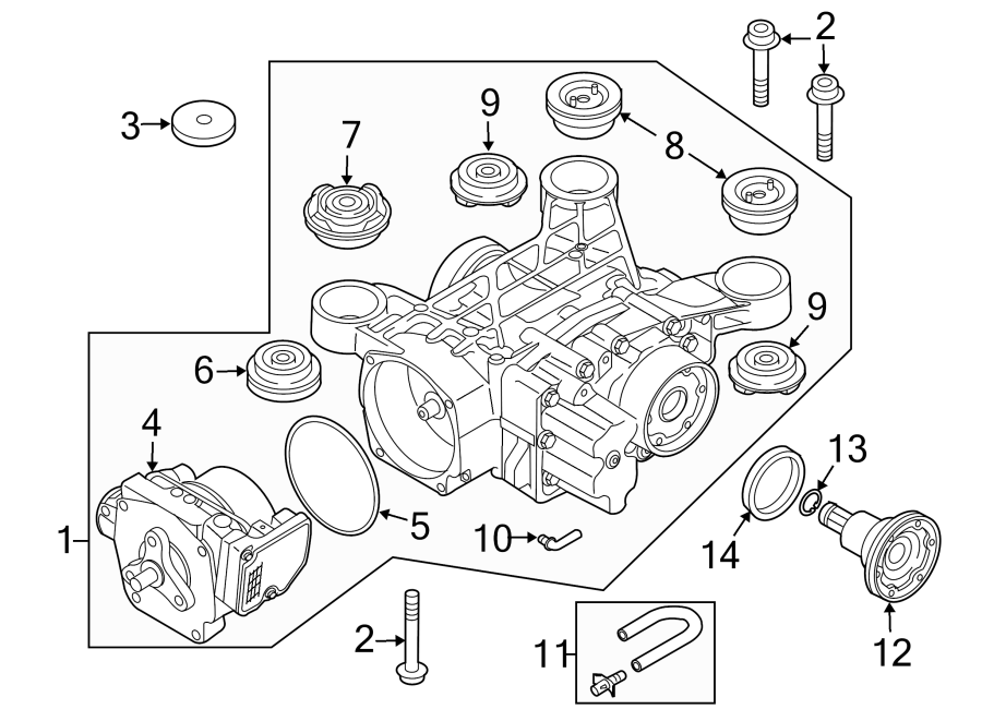 REAR SUSPENSION. AXLE & DIFFERENTIAL.