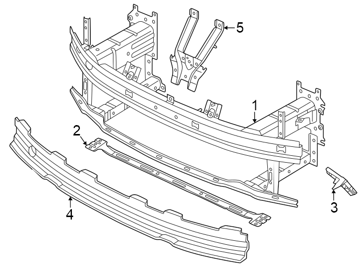 3Front bumper & grille. Bumper & components.https://images.simplepart.com/images/parts/motor/fullsize/1317007.png