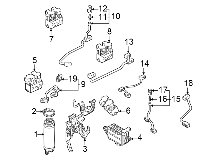 Air conditioner & heater. Components.