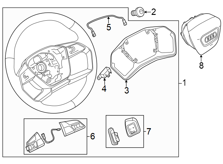 1Steering wheel & trim.https://images.simplepart.com/images/parts/motor/fullsize/1317275.png