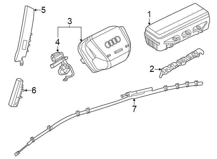 3Restraint systems. Air bag components.https://images.simplepart.com/images/parts/motor/fullsize/1317350.png