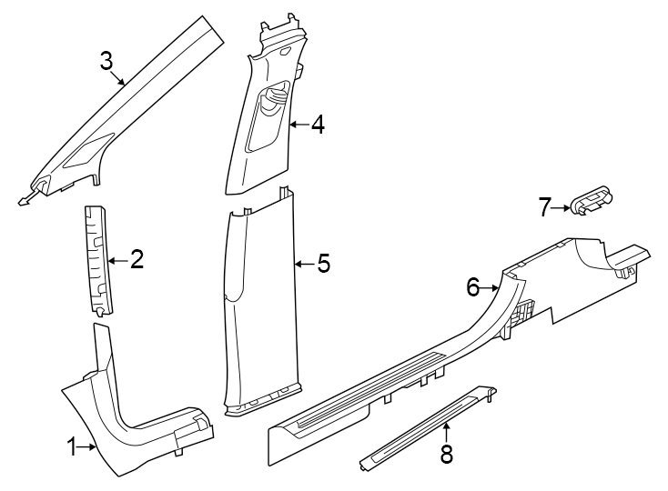 6Pillars. Rocker & floor. Interior trim.https://images.simplepart.com/images/parts/motor/fullsize/1317457.png