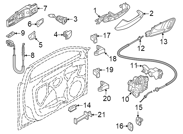 13Front door. Lock & hardware.https://images.simplepart.com/images/parts/motor/fullsize/1317480.png