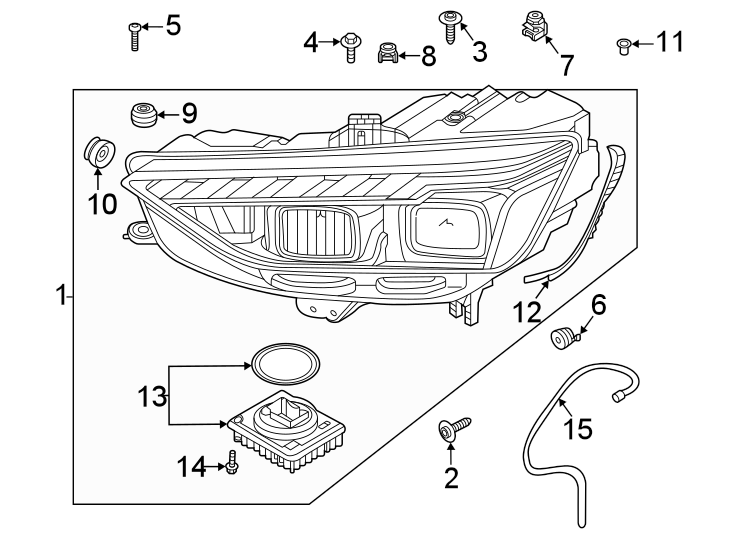 13Front lamps. Headlamp components.https://images.simplepart.com/images/parts/motor/fullsize/1321042.png