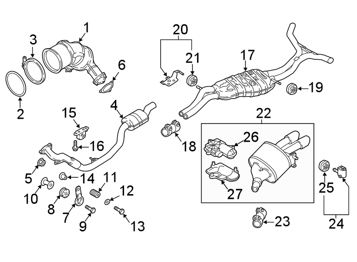 10Exhaust system. Exhaust components.https://images.simplepart.com/images/parts/motor/fullsize/1321351.png