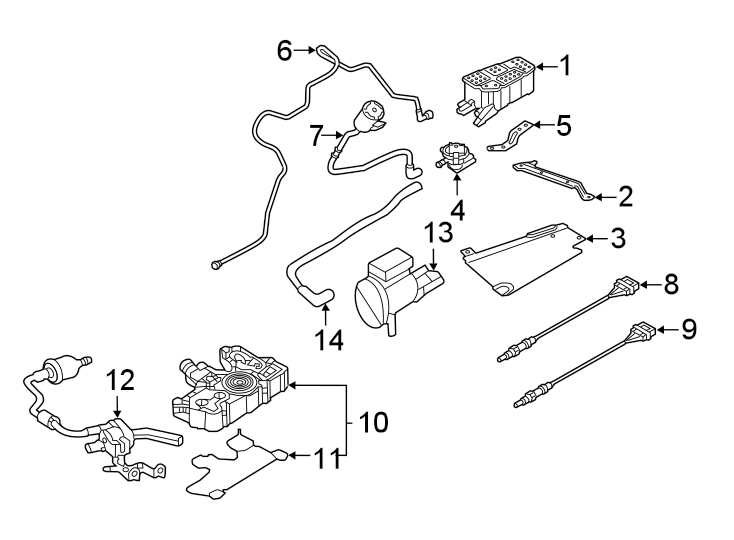 6Emission system. Emission components.https://images.simplepart.com/images/parts/motor/fullsize/1321369.png