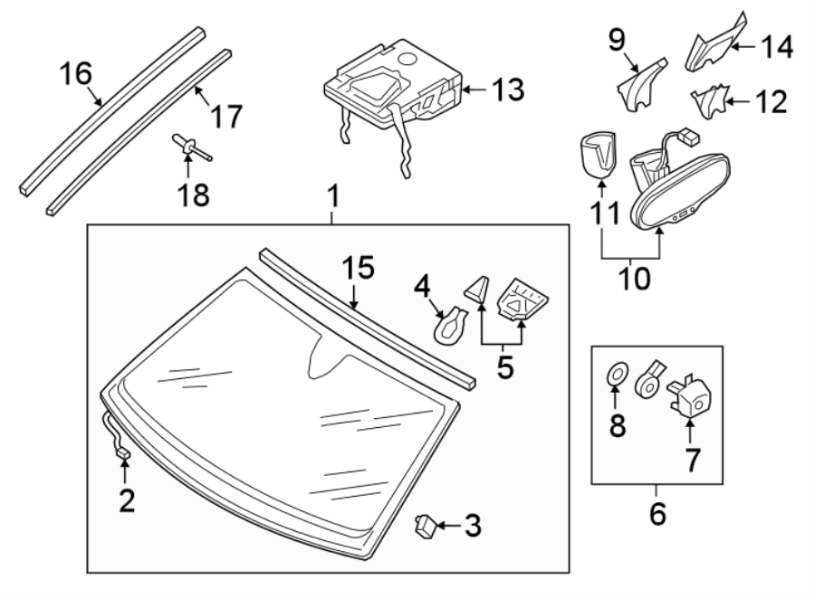 18REVEAL MOLDINGS. WINDSHIELD GLASS.https://images.simplepart.com/images/parts/motor/fullsize/1321425.png