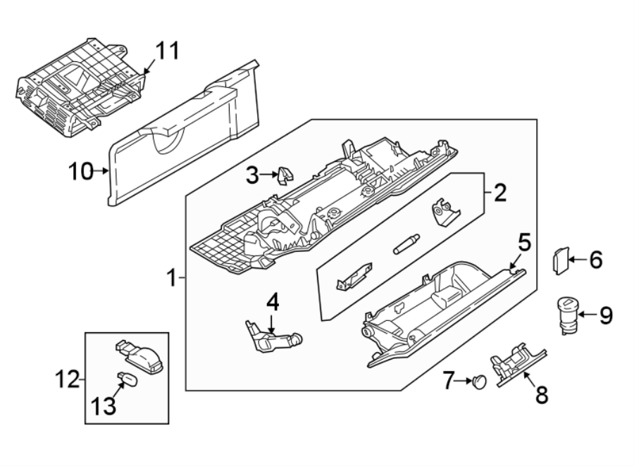 9INSTRUMENT PANEL. GLOVE BOX.https://images.simplepart.com/images/parts/motor/fullsize/1321465.png