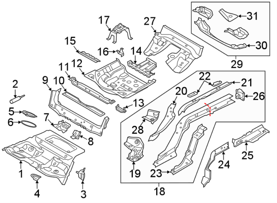 24REAR BODY & FLOOR. FLOOR & RAILS.https://images.simplepart.com/images/parts/motor/fullsize/1321820.png