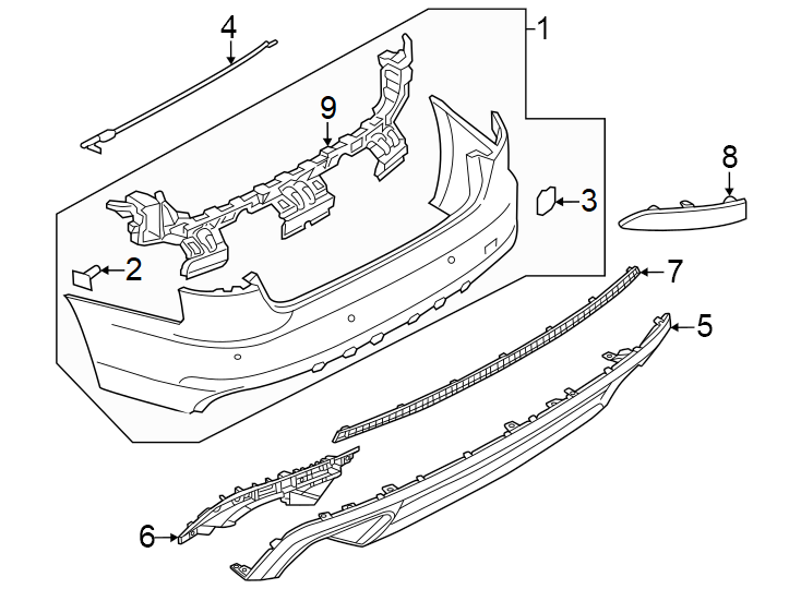 5Rear bumper. Bumper & components.https://images.simplepart.com/images/parts/motor/fullsize/1321915.png