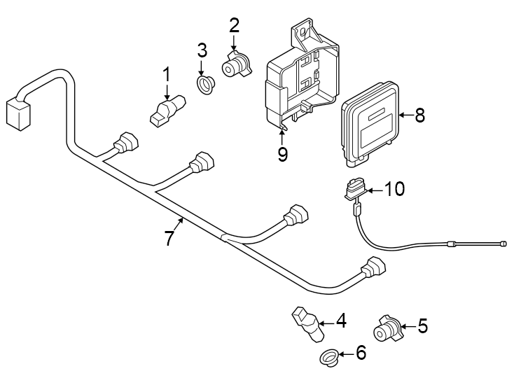 9Rear bumper. Electrical components.https://images.simplepart.com/images/parts/motor/fullsize/1321960.png