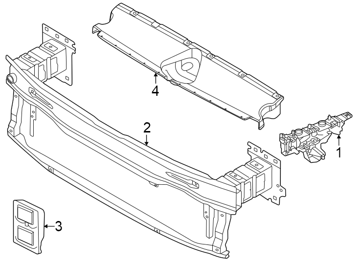 4Front bumper & grille. Bumper & components.https://images.simplepart.com/images/parts/motor/fullsize/1323010.png