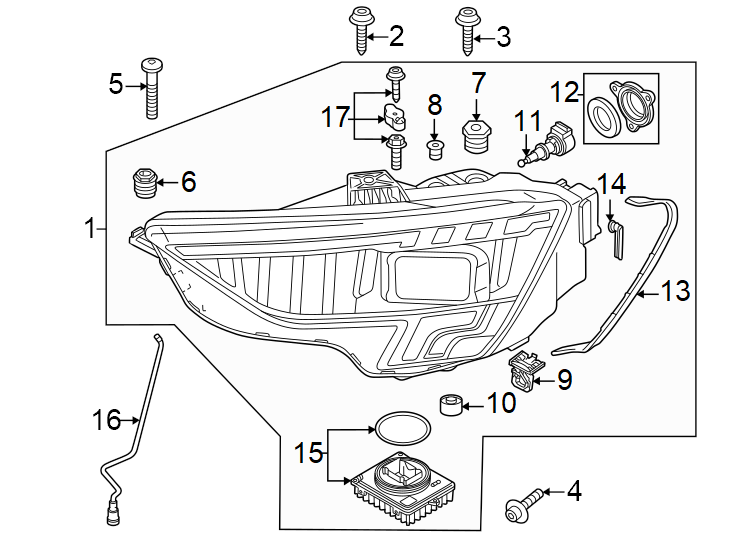 7Front lamps. Headlamp components.https://images.simplepart.com/images/parts/motor/fullsize/1323030.png