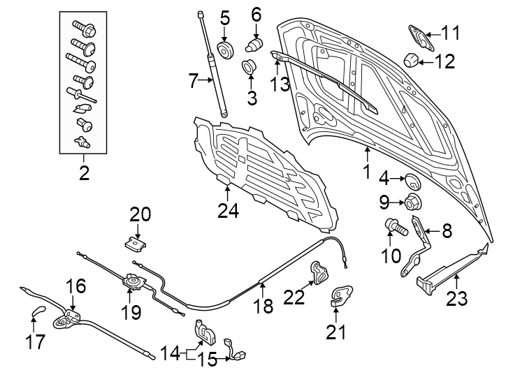 13Hood & components.https://images.simplepart.com/images/parts/motor/fullsize/1323125.png