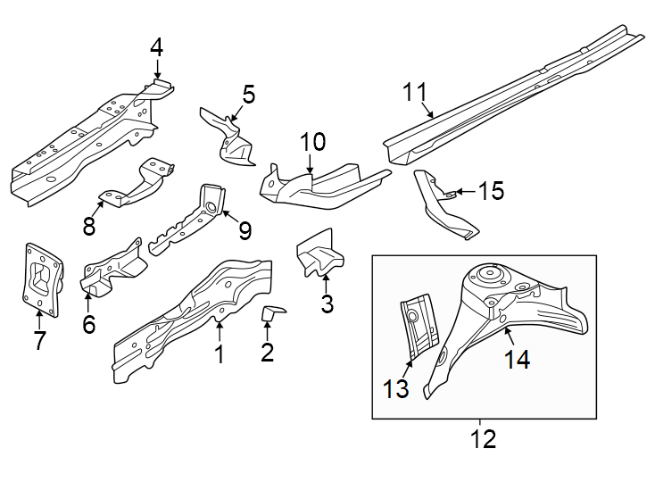 11Fender. Structural components & rails.https://images.simplepart.com/images/parts/motor/fullsize/1323145.png