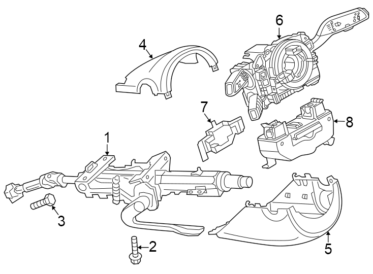 4Shroud. Steering column assembly. Switches & levers.https://images.simplepart.com/images/parts/motor/fullsize/1323345.png