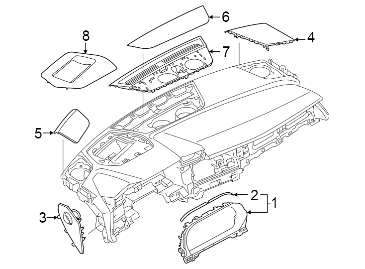 7Instrument panel components. Upper.https://images.simplepart.com/images/parts/motor/fullsize/1323385.png