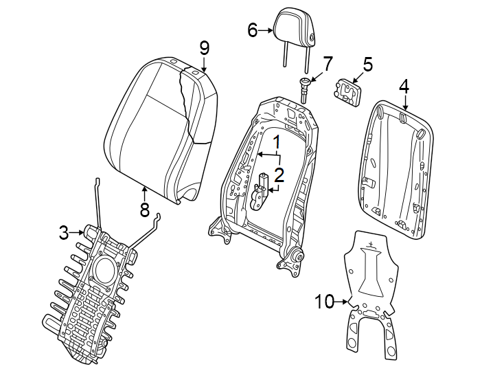 8Seats & tracks. Front seat components.https://images.simplepart.com/images/parts/motor/fullsize/1323465.png