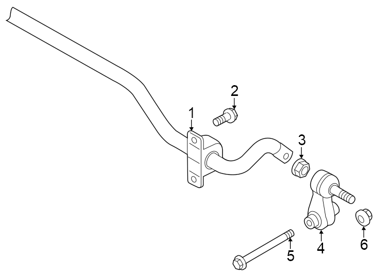 1Rear suspension. Stabilizer bar & components.https://images.simplepart.com/images/parts/motor/fullsize/1323645.png