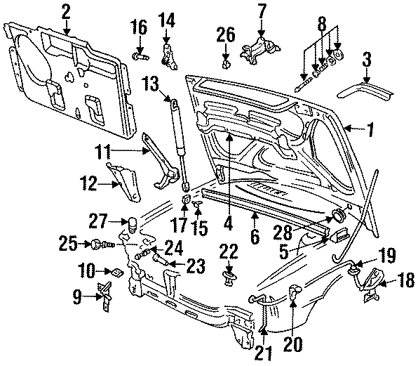 6HOOD & GRILLE. HOOD & COMPONENTS.https://images.simplepart.com/images/parts/motor/fullsize/1325065.png